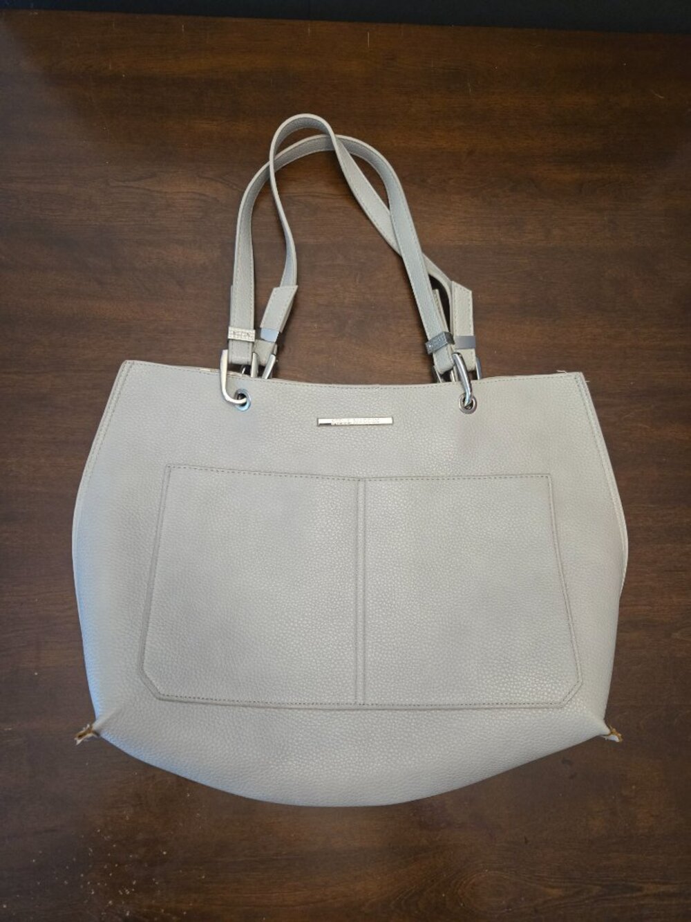 Steve Madden Bdonna Double Pocket Tote - Gray